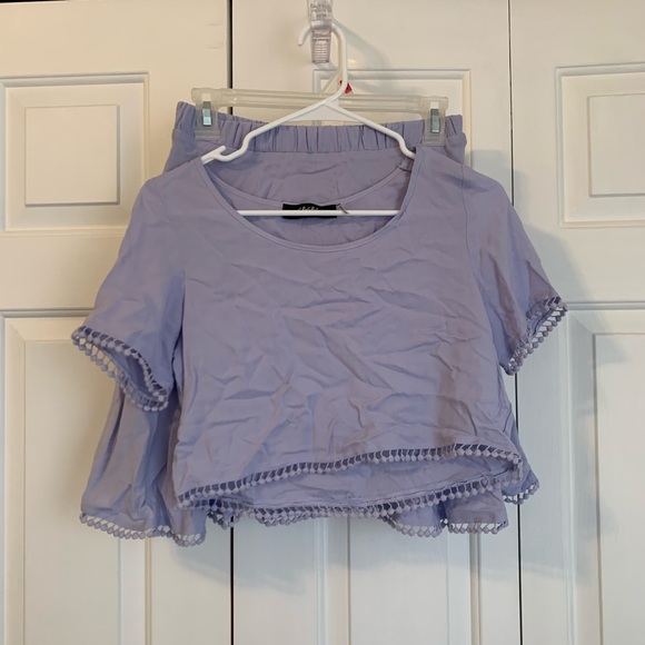 Lulu's Dresses & Skirts - Lulus lavender two piece set